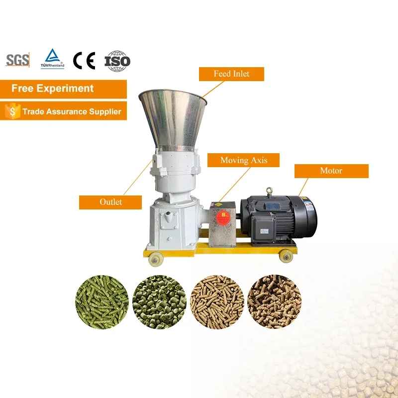 

GATE 1-3T/H Zambia Chicken Feed Pellet Machine Feed Pellet Machine Feed Processing Machines