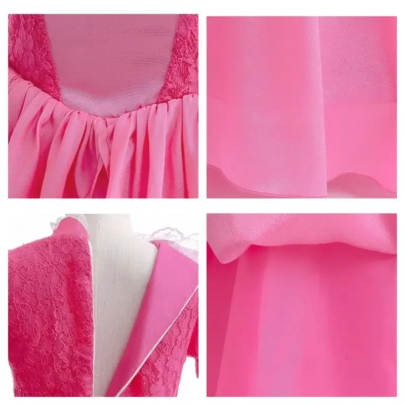 فستان أميرة الخوخ للبنات ، زي تنكري ، فساتين طويلة ، عيد ميلاد ، عيد هالوين ، كرنفال ، ملابس حفلة عيد الميلاد ، الصيف