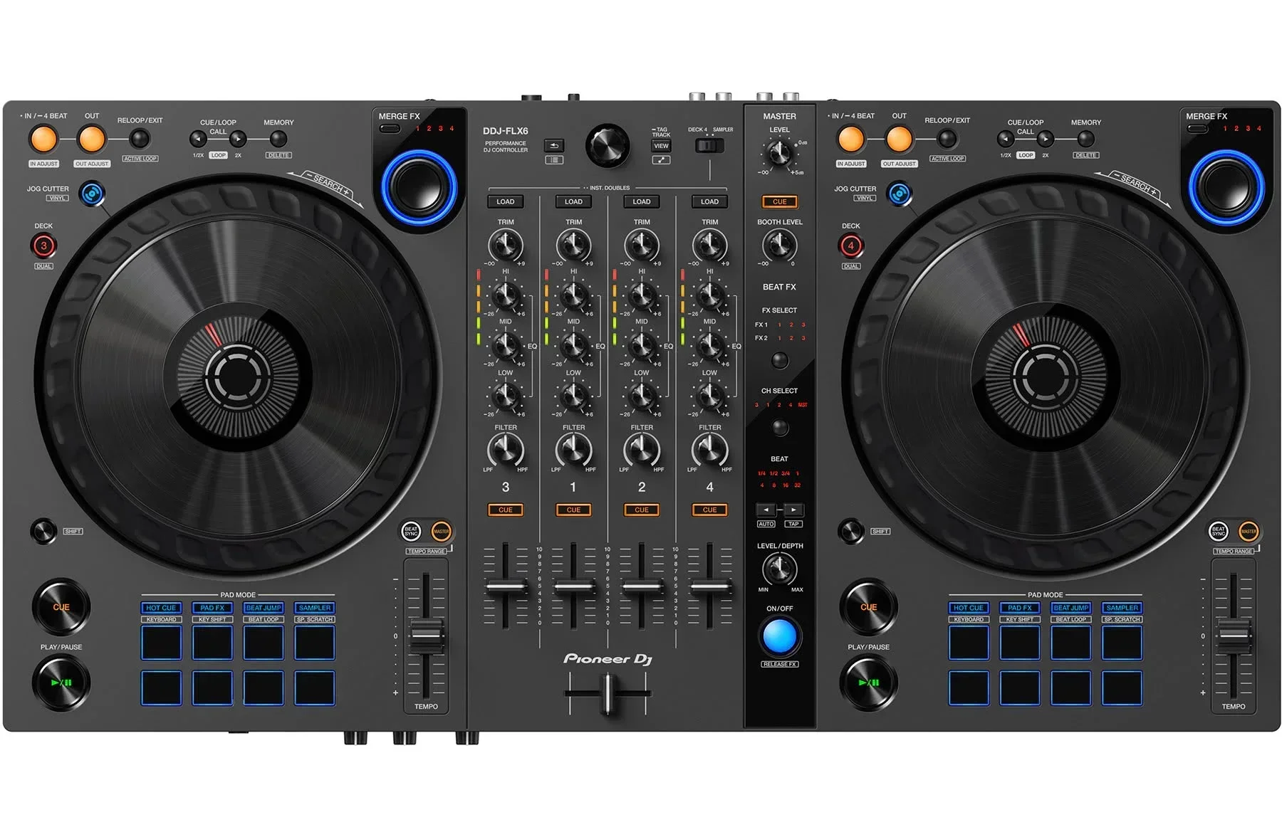 وحدة تحكم Pioneer DJ DDJ-FLX6-GT للشحن السريع #1