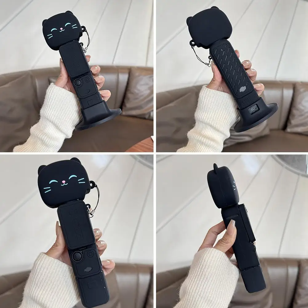 Zestaw silikonowych etui ochronnych do dji Pocket 4 – odporne na wstrząsy, chroniące przed zarysowaniami, osłony na korpus aparatu i obiektyw, akcesoria ochronne. — zdjęcie produktu 5
