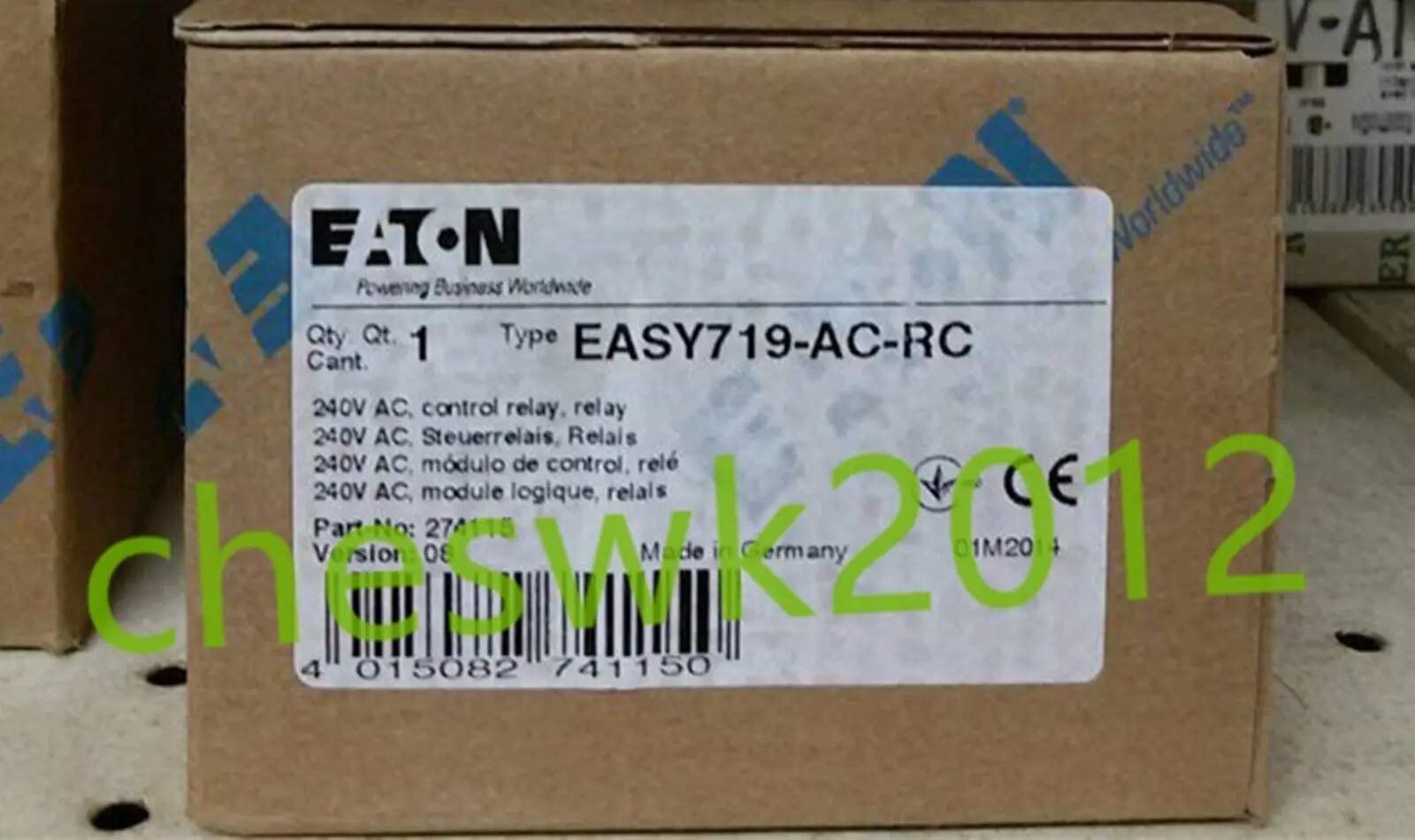 1 PCS NEW IN BOX EATON MOELLER control relay  EASY719-AC-RC