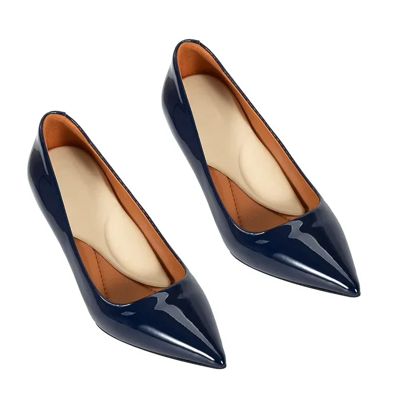 Plantilla de soporte ortopédico para arco profesional, Corrector de pie plano, cojín para el cuidado de los pies, plantillas de Gel de silicona, 1 par