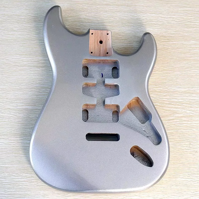 Electric Guitar Barel Replacement Part, Poplar Wood Body, Glossy Finished Mental Color, HSH DIY, High Quality