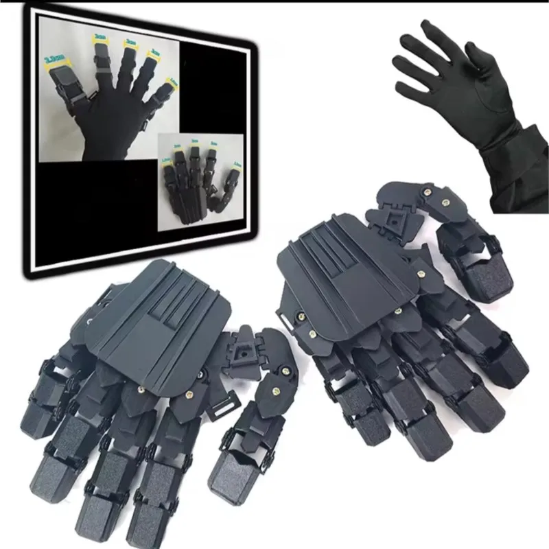 Cyberpunk Wearable Mechanical Hand Armor Cosplay Prop Mecha Futuristic Fashion Costume Accessories