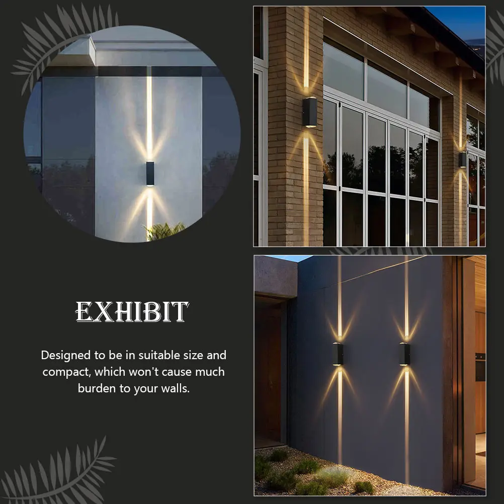 

Dual headed Lamp Simple Corridor Light Decorative Indoor LED Indoor Wall Light Aluminum Creative Lighting Effect
