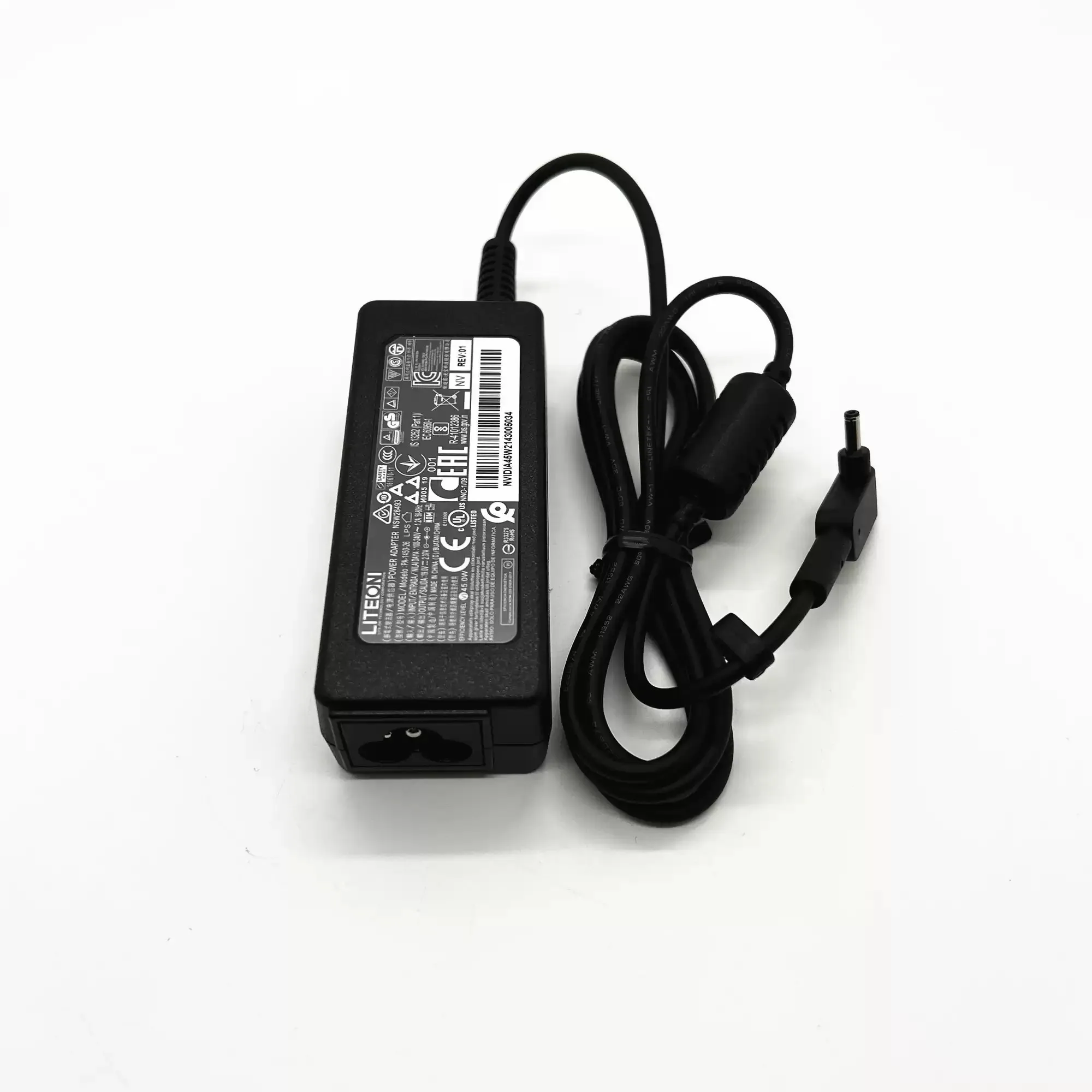 Original 45W 19V 2.37A 3.0*1.1mm Laptop Charger Power Adapter for Acer Aspire Sf3 S5 S7 Tmp238 V3-371 Liteon