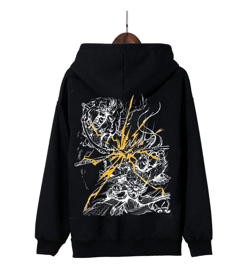 2025 New Black Myth wukong Game Hoodie Sweatshirt Autumn/Winter Plush Fashion Y2k Top Personalized Men's Wear