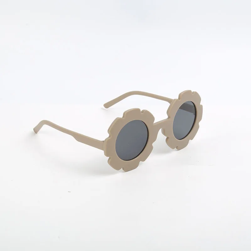 Nowe urocze wielokolorowe okulary przeciwsłoneczne w kształcie słonecznika dla chłopców i dziewcząt, okulary przeciwsłoneczne w stylu outdoorowym odporne na promieniowanie UV, okulary dla dzieci — zdjęcie 5