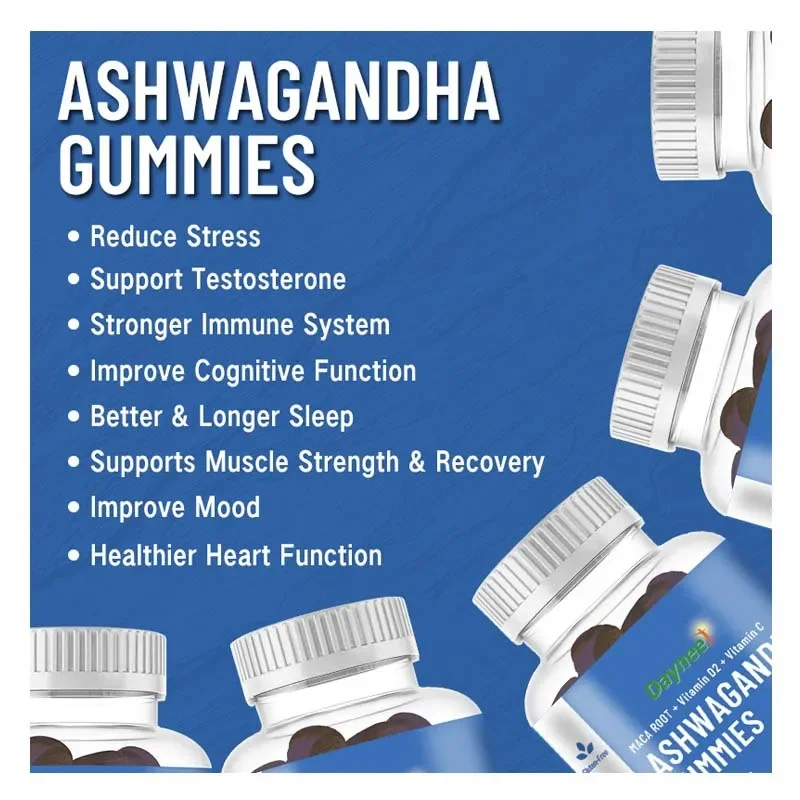 1 bottle of South African drunken eggplant gummies to supplement nutrition prevent constipation improve immunity