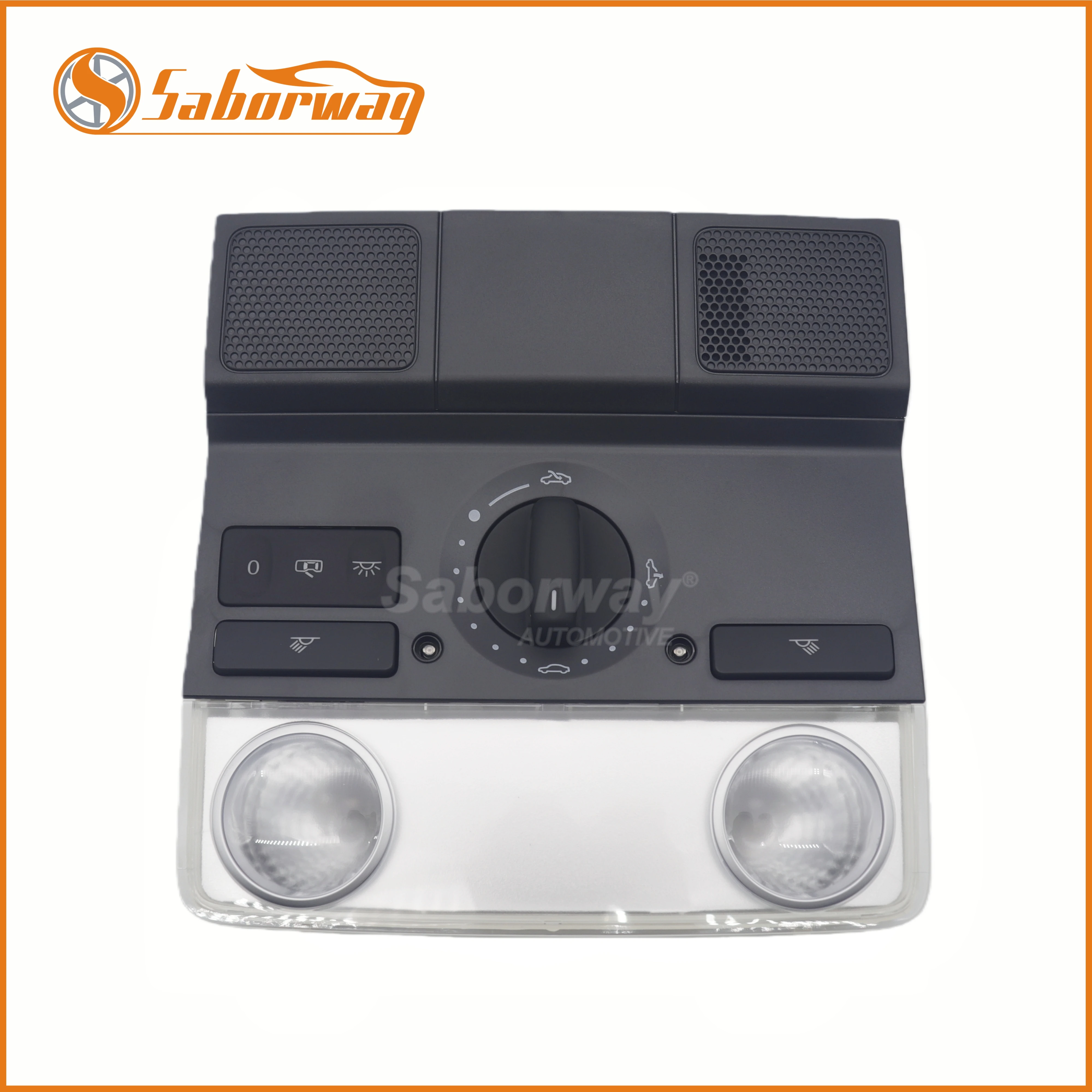 

Saborway черный купольный светильник для чтения, переключатель люка в сборе для Golf Jetta Mk5 Mk6 Passat B6 Tiguan 1KD 947 105A