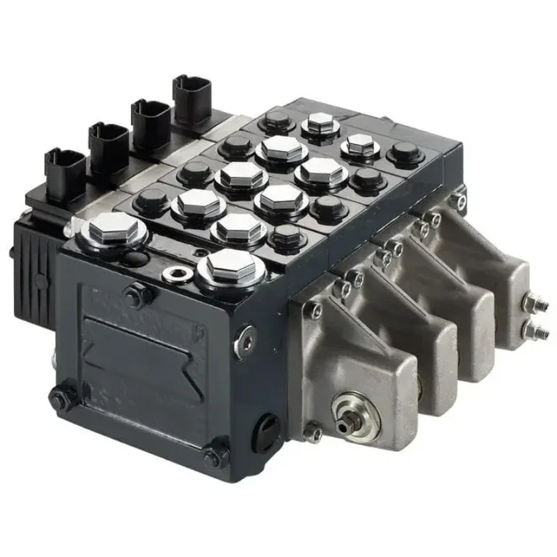Current Control With Joystick Hydraulic Solenoid Pressure Control Hydraulic Proportional Valve Double Acting Supplier PVG32