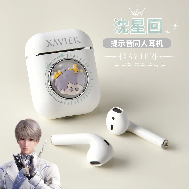 

Xavier Bluetooth Earpods Wireless Game Mode Voice Prompts Exclusive Stars Anime Gaming Fans Sports Noise Cancelling Headphones
