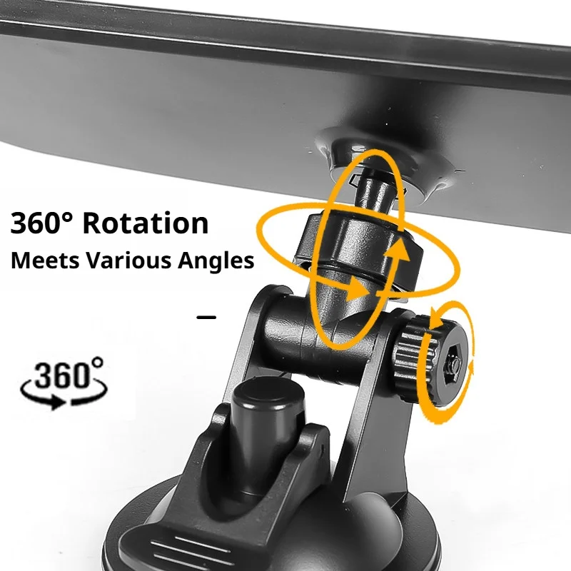 BLALION Universal Car Rear View Mirror 360 Degrees Rotatable Dashboard Windshield Auxiliary Mirrors Suction Cup Baby Monitors