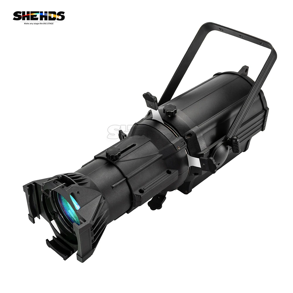 2PCS SHEHDS LED 250W Ellipsoidal Profile Leko Lights RGBW/Cool&Warm White Lens Eliminate Redundant Ray For DJ Professional Stage