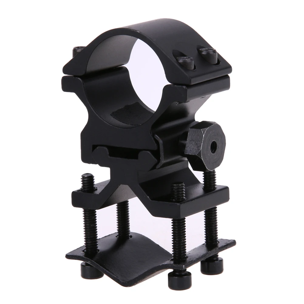 

Металлический держатель для фонарика, универсальное крепление для фонарика из алюминиевого сплава, регулируемое, для кемпинга, походов на открытом воздухе