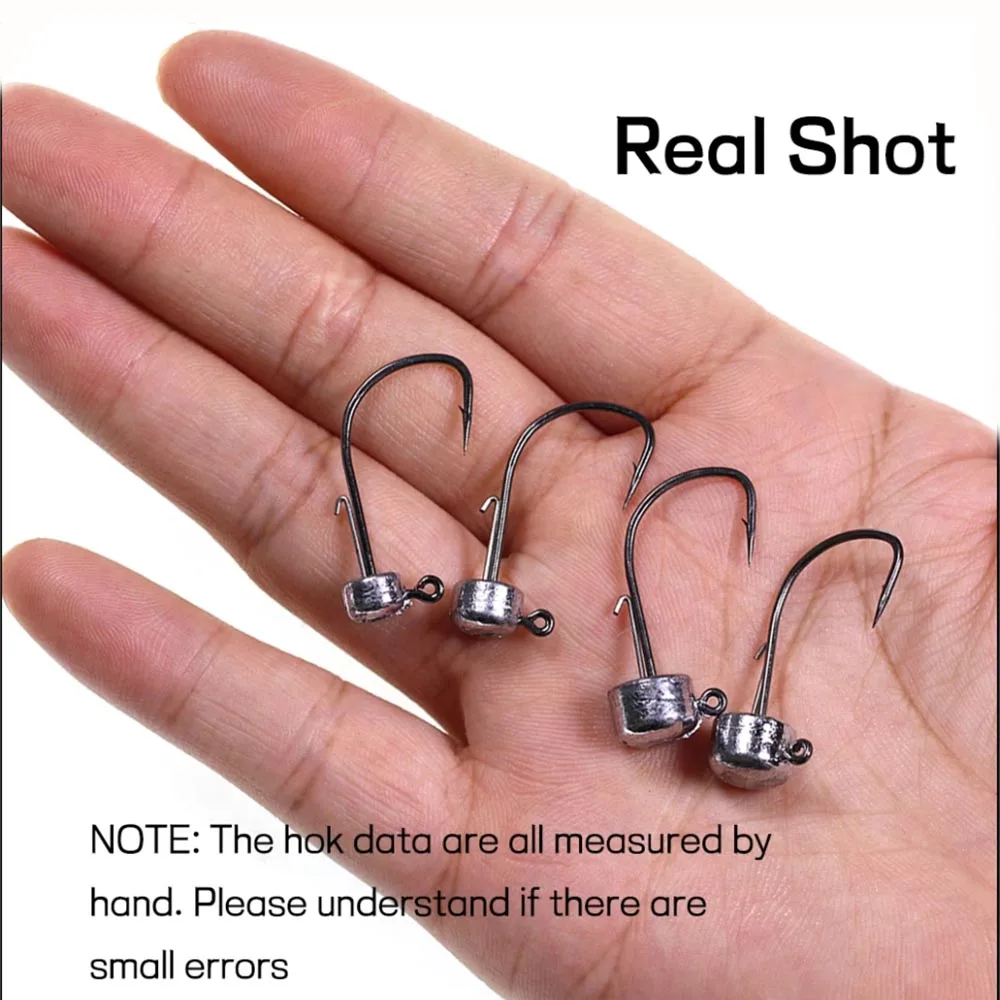 Ned Rig Jig Head 1.5-4.5g – Anzuelos para pesca de lubina con vinilo - imagen 4