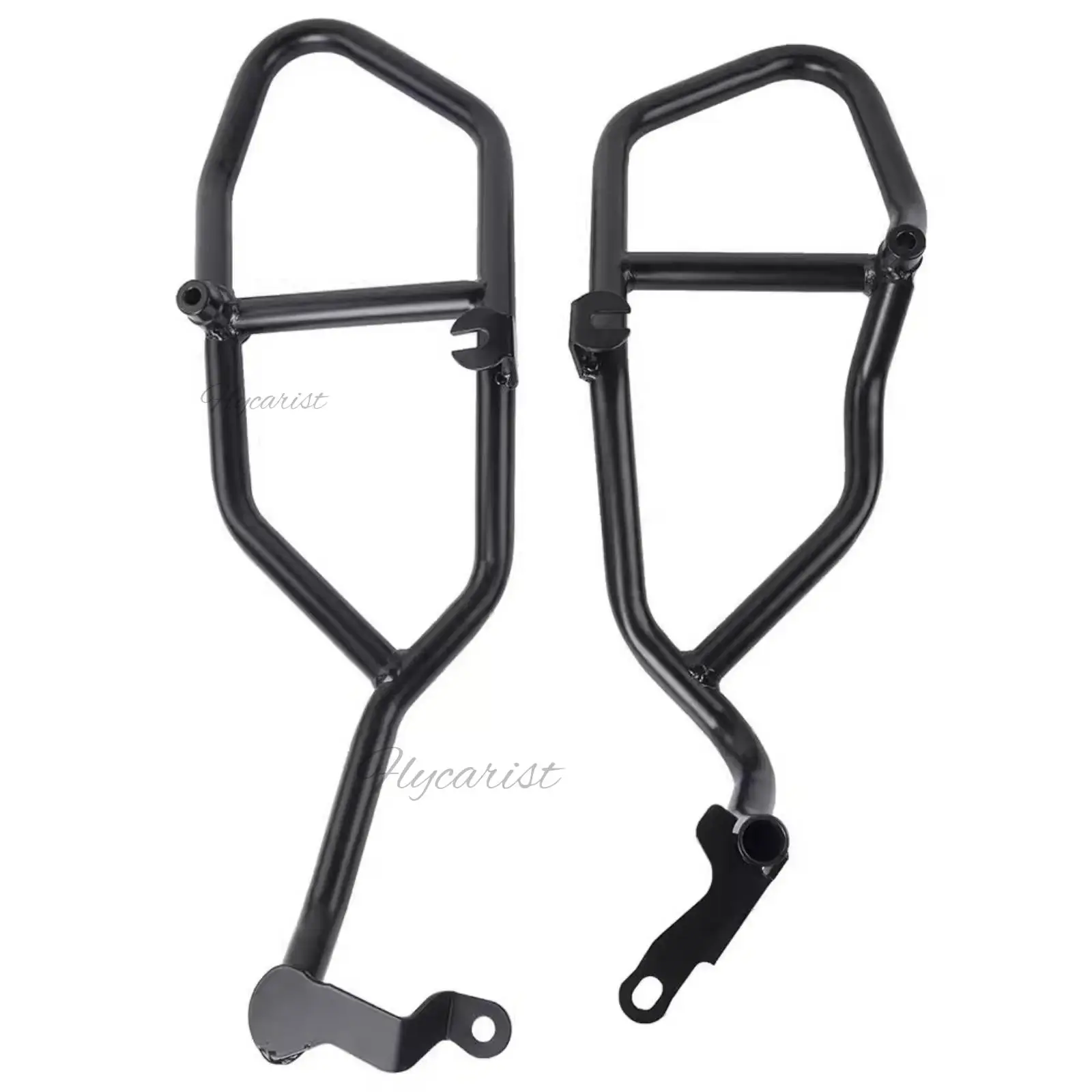 BLACK ENGINE GUARD SET FOR YAMAHA MT-09 MT09 TRACER FJ-09 CRASH BARS 2015-2021 Motorcycle