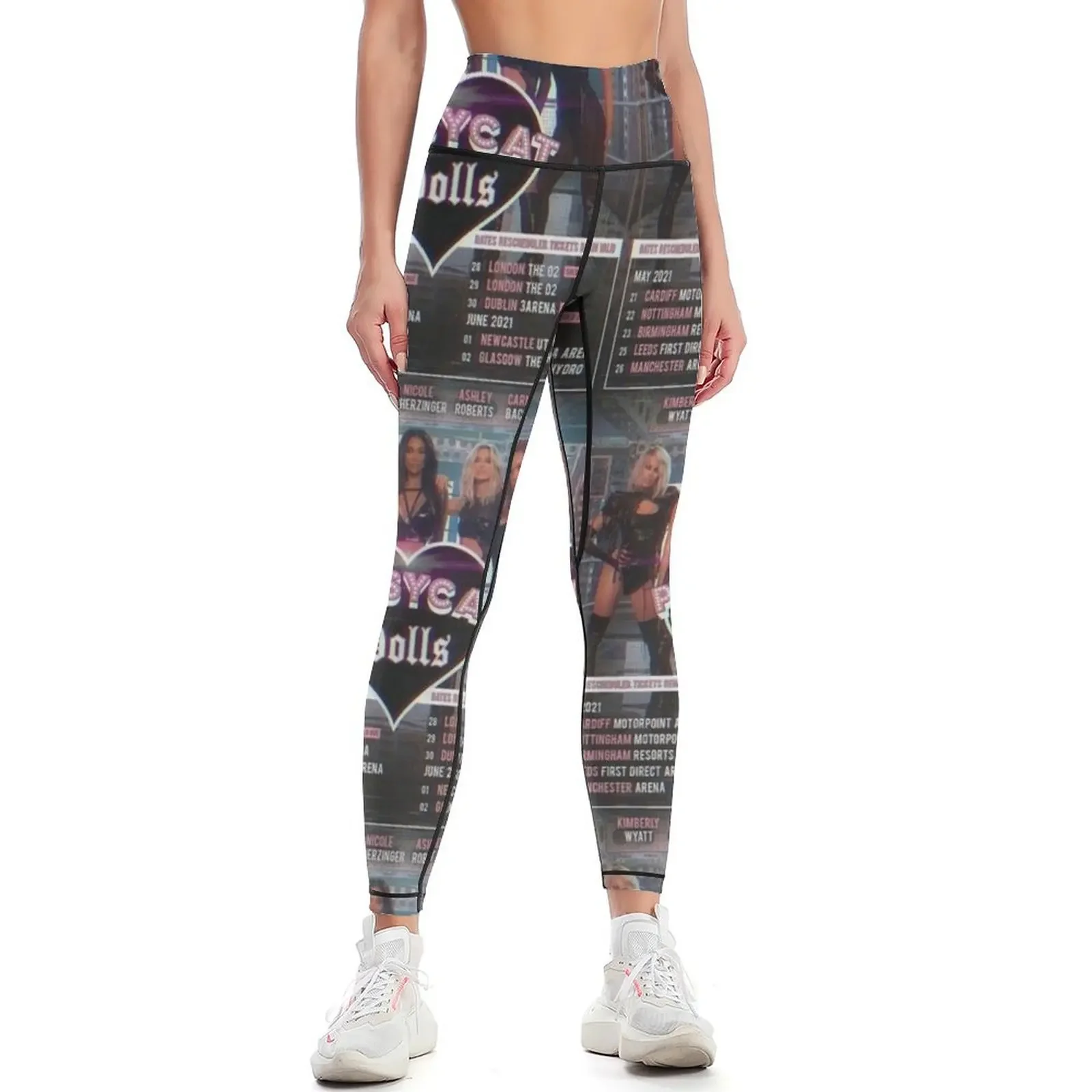 

Pussycat dolls Tour products Leggings Sports pants woman workout shorts Jogger pants Leginsy push up Womens Leggings