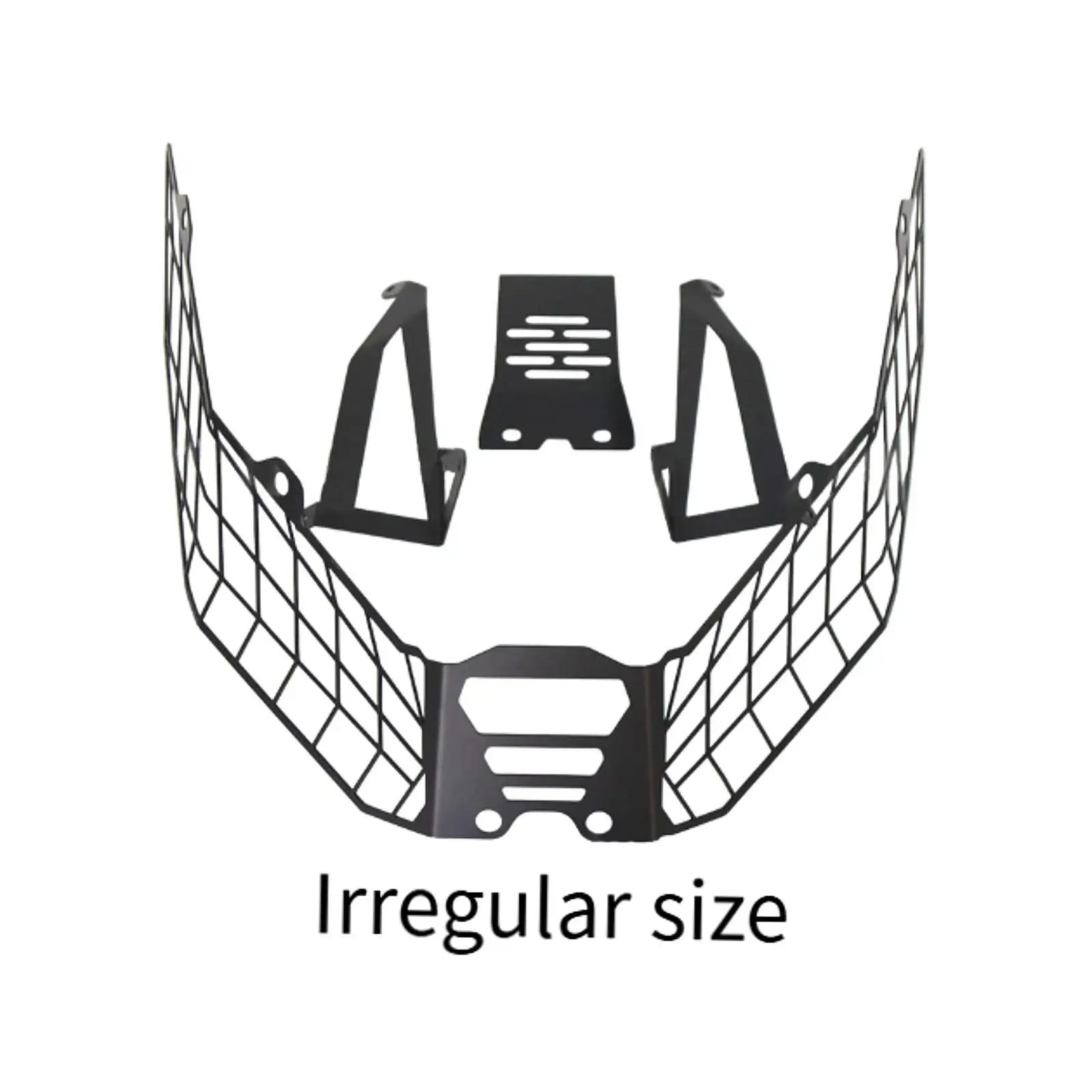

PP Plastic Headlight Guard Irregular Shape Protector for 368G Motorbike Front Lamp Shield Motorcycle Use