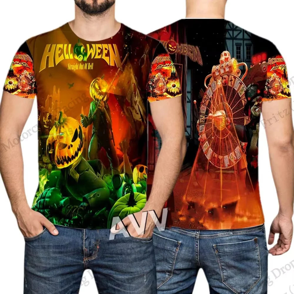 

Популярная футболка с 3d принтом рок-хэллоуина для мужчин и женщин, модная футболка в стиле хип-хоп с короткими рукавами, футболка большого размера, детские топы, футболка, мужская одежда