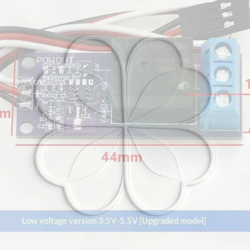 1Pcs RC Model Aircraft Relay PWM Switch 1CH Relay Universal Switch Electronic Module GPS Light Controller