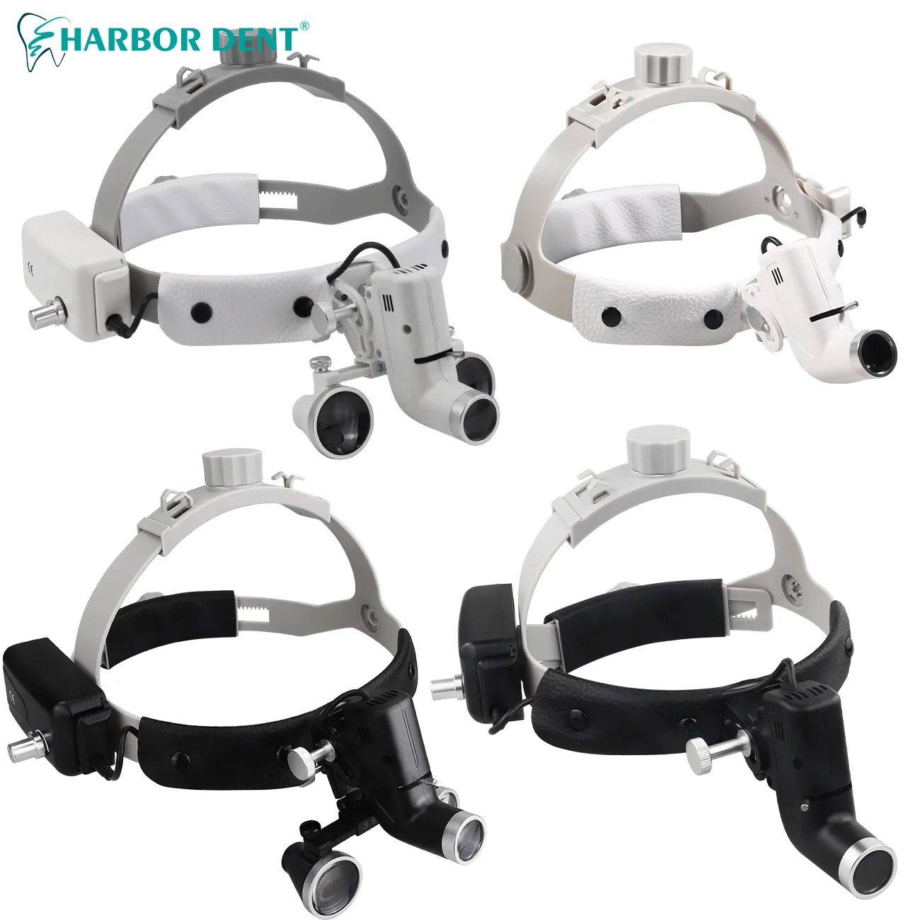 Dental LED Head Light Lamp For Binocular Loupes Brightness Spot Ajustable Dentist Lab Headlamp Surgical Headlight