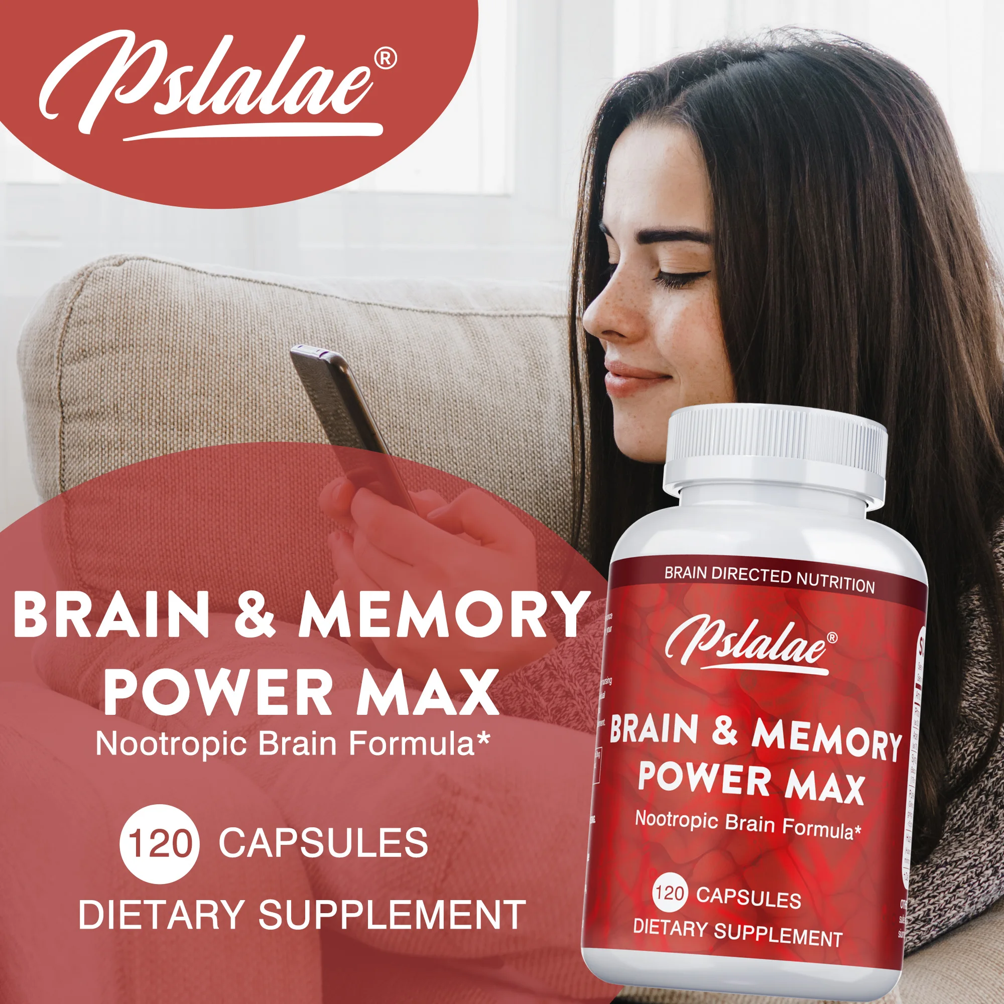 

Brain & Memory Power MAX — улучшает функцию мозга, активирует мозговые клетки, повышает память и концентрацию, улучшает психическую четкость