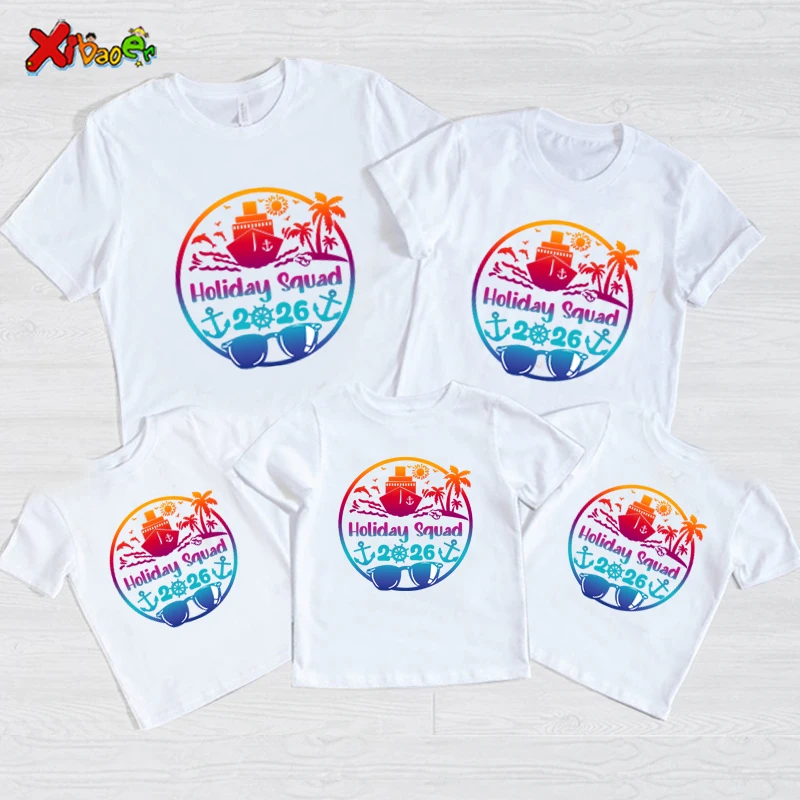 

Family Trip Shirts Holiday Trip T Shirt Family Matching Outfits Summer Family Vacation 2026 Shirt Matching Beach Couple Outfits