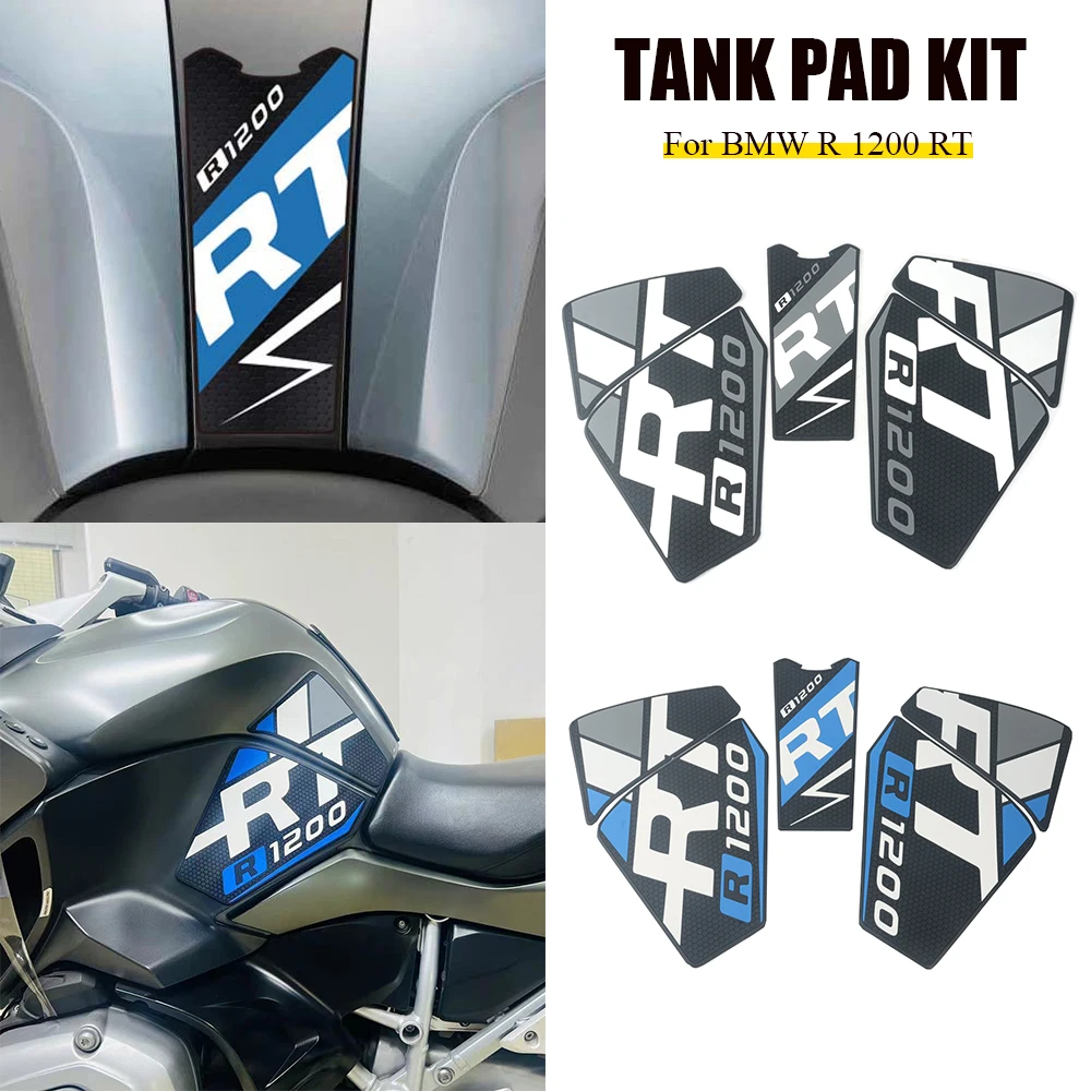 For BMW R 1200 RT  R1200rt Side Panel Prot Motorcycle Non-slip Side Fuel Tank Stickers Waterproof Pad Rubber Sticker