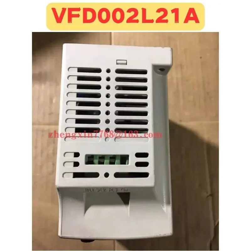 Used Frequency Converter VFD002L21A Normal Function Tested OK