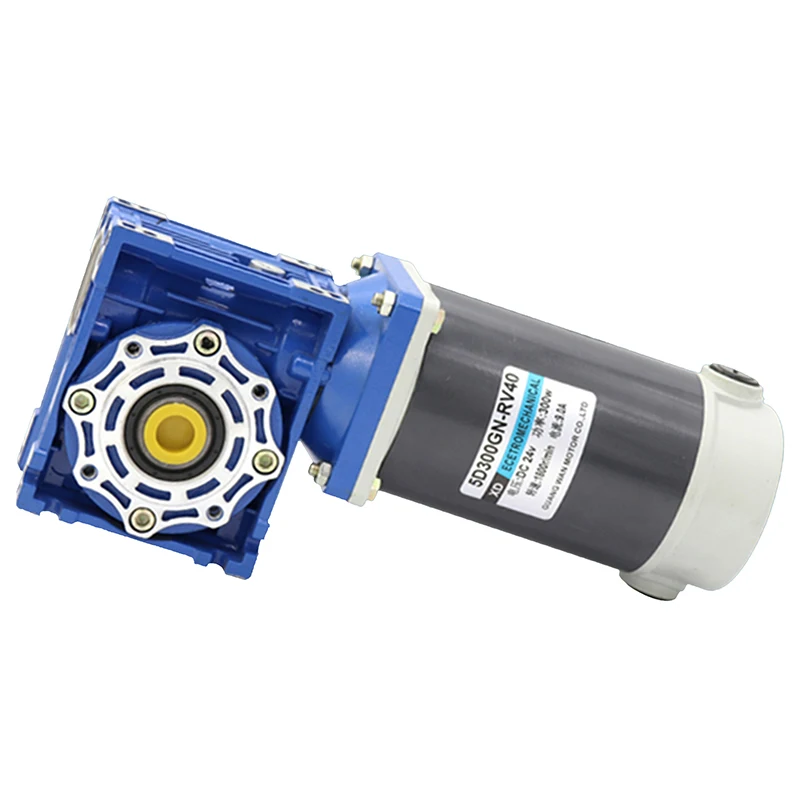 300ワットRV40 dc減速タービンモータ12/24v可変速フォワードおよびリバースとセルフロック機能