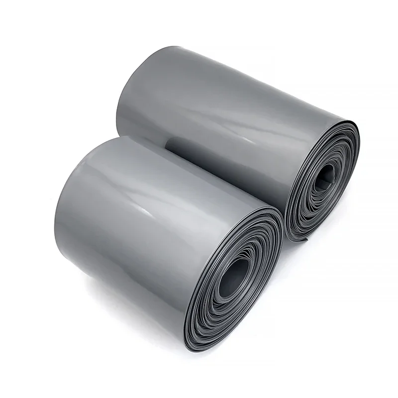 Width 30~300mm 18650 Lithium Battery Heat Shrink Tube Li-ion Wrap Cover Skin PVC Shrinkable Film Sleeves Insulation Sheath