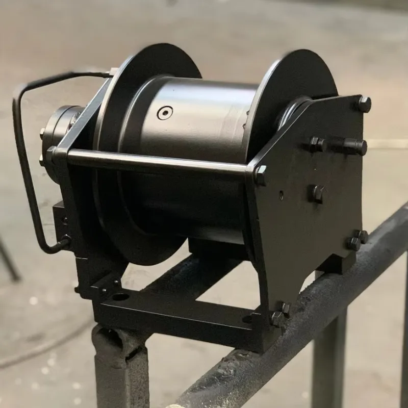 آلة الونش الهيدروليكي لسحب الكابلات 1000 كجم