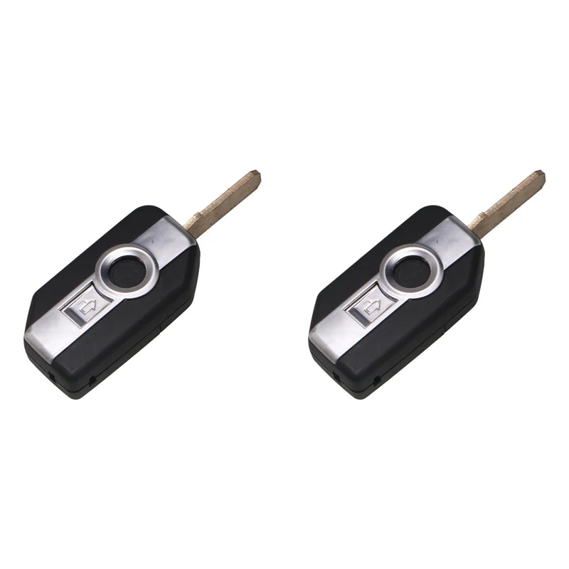 

2X XSBM90GL XM38 Motorcycle Smart Flip Remote Key Shell For BMW Withnot 8A Chip