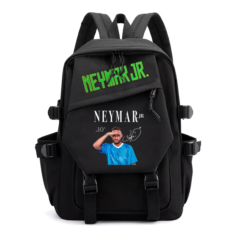 printed schoolbag black backpack for primary and secondary school students suitable for girls