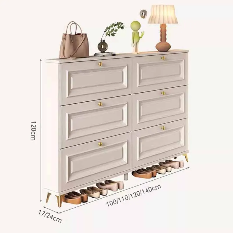 

Storage Simple Entryway Shoe Rack Multilayer Design Modern Space Saving Shoe Cabinets Organizer Dust Proof Zapateros Furniture