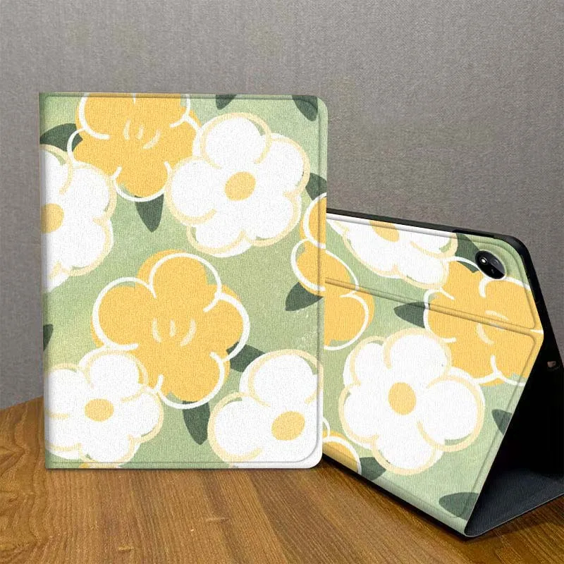 

Cartoon Flower Doodle Pattern For Vivo IQOO Pad2 Pad3 Pad5 Air SE Pro 12.1 12.3 13 11.5 11 inch Tablet Case