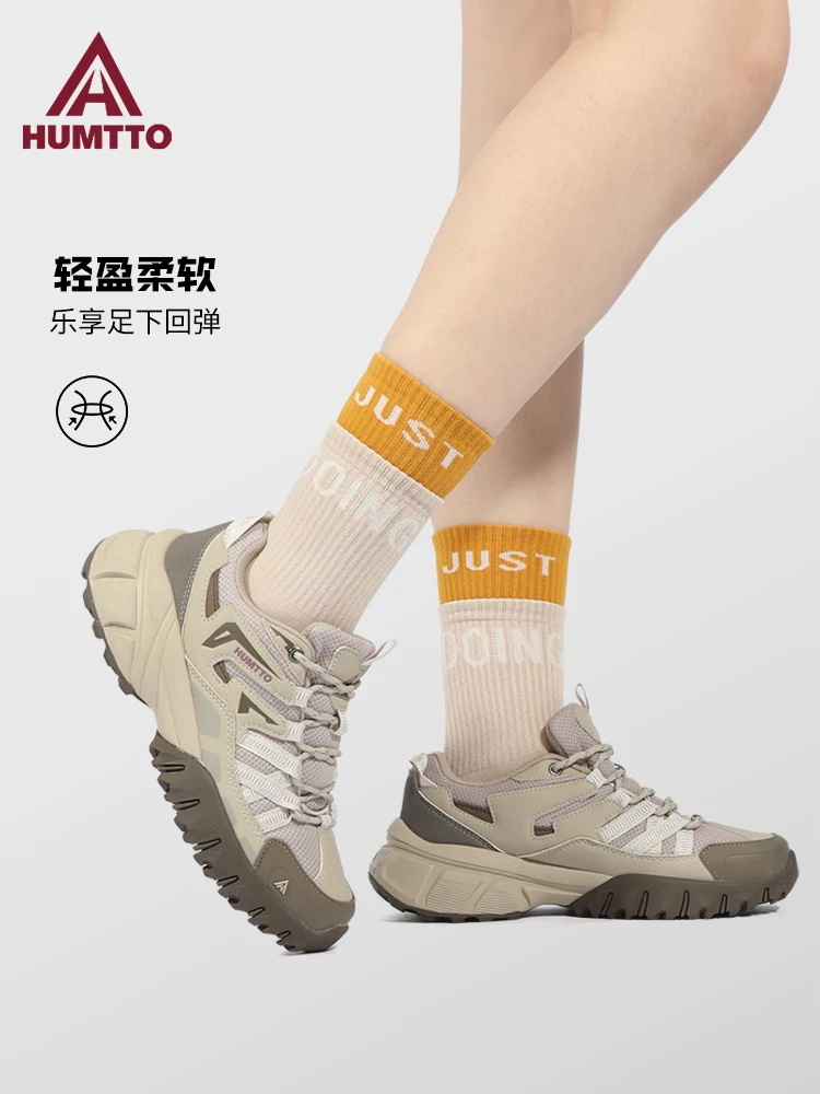 HUMTTO Zapatos de Senderismo Mujer Transpirables Trekking Montaña - imagen 3