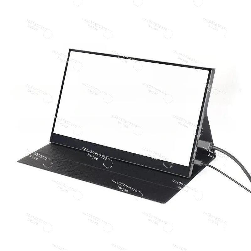 11.6/14/15.6/17 Inch Leather Case Portable Monitor with Anti Slip Three Level Adjustment