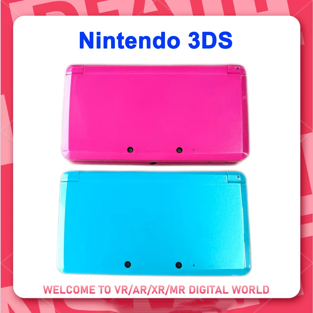 Refurbished for Nintendo 3DS Game Console Free 3DS Games Hacked Edition / Region Free / Not NEW 3DS Model / Not NEW 3DS XL Model