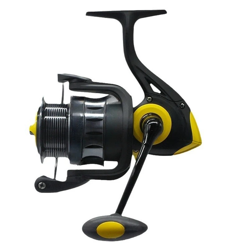 

Universal spinning wheel no gap all metal hit black Luya long throw sea pole