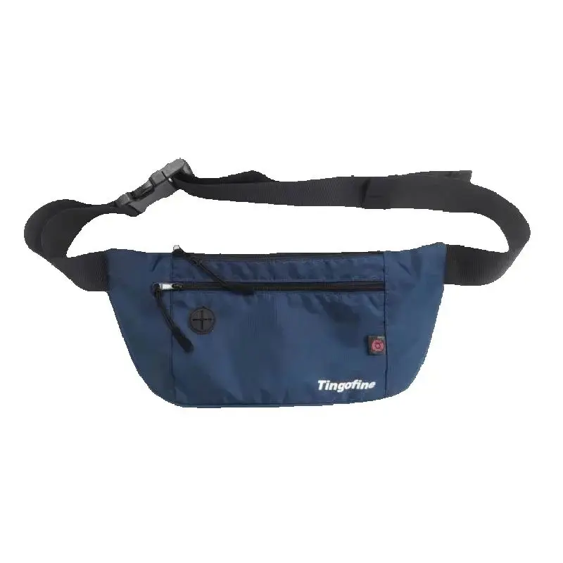 Multi Functional RFID Anti-Theft Waist Bag Men Outdoor Sports Running Bag Waterproof Nylon Lightweight Waist Bag