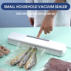 Best Dry Wet Food Vacuum Sealer Packaging Machine 220V Automatic Commercial Household Kitchen Food Vacuum Sealer with 10pcs bags