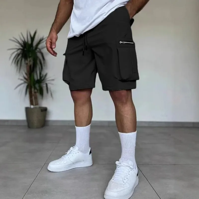 

Мужские шорты для отдыха и серфинга на открытом воздухе, мужские летние пляжные шорты с эластичной резинкой на талии, быстросохнущие плавки, свободные повседневные рабочие шорты