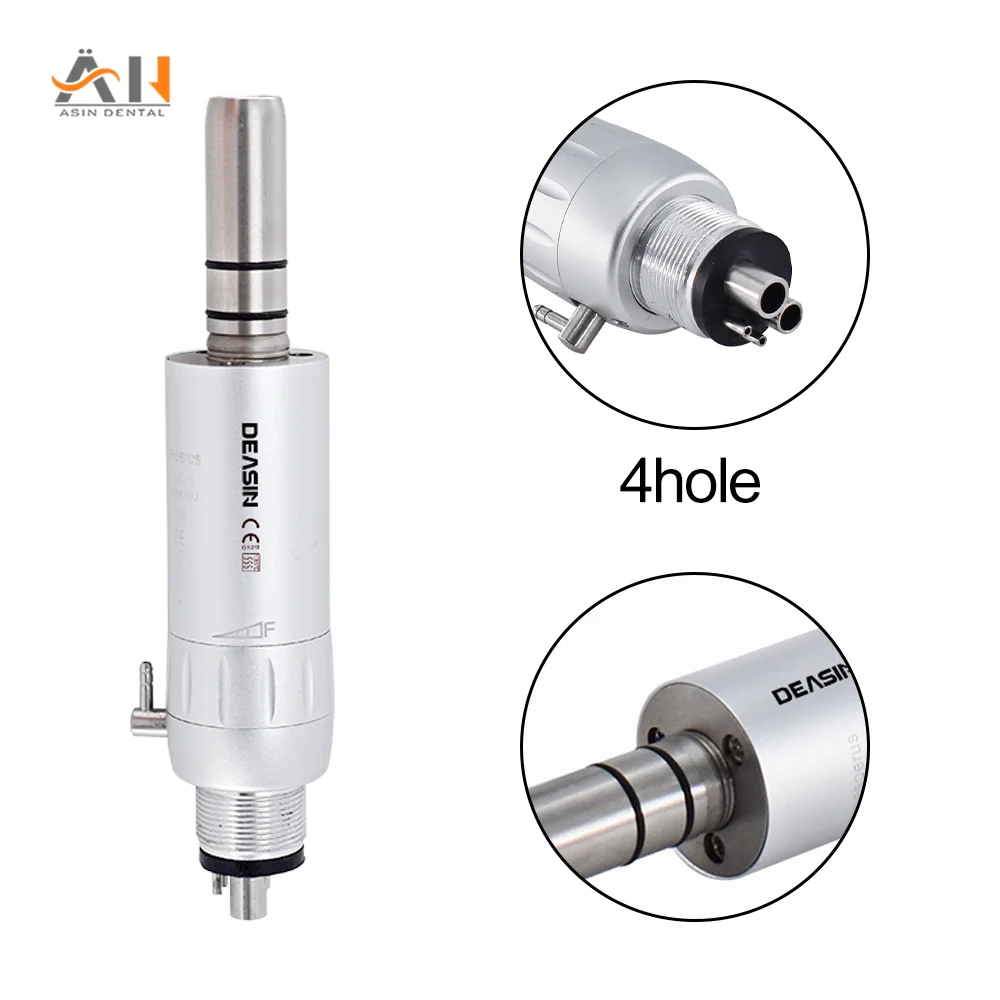 Dental Tool Slow Low Speed Air Motor Micromotor 2/4 Hole Connector For NSK Contra Straight Handpiece High Quality Equipment