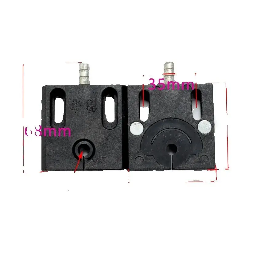 Wire EDM Accessories Strong Magnetic Water Jet Plate - 50x50mm & 60x60mm EDM Wire Cutting Machine Parts 1Pair