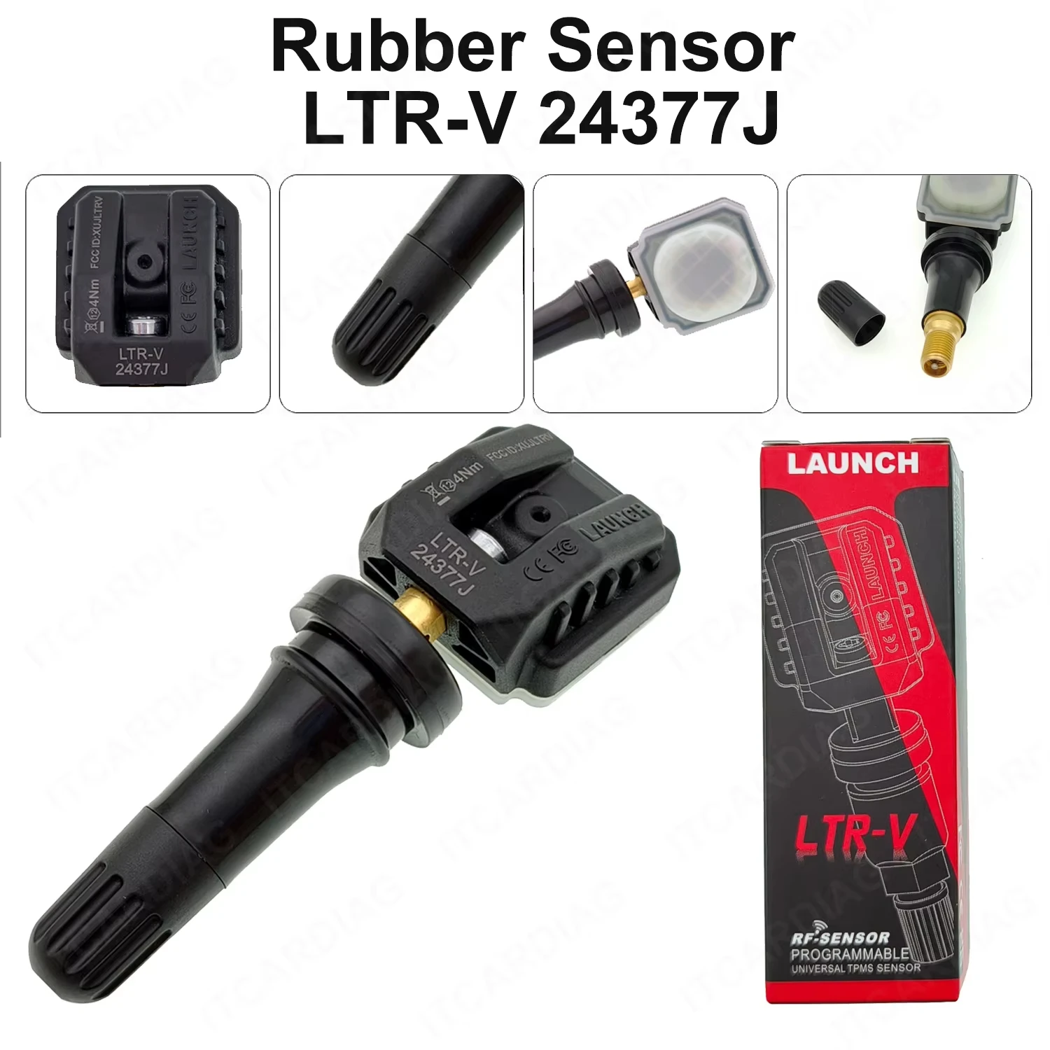 LAUNCH X431 2 in 1 RF-SENSOR 315MHz & 433MHz TPMS Sensor Tire Repair Tools Scanner Support Tire Pressure Tester Programming