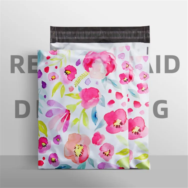 100PCS 10*13in Poly Mailer Adhesive Envelope Shipping Bag DIY Thick T-shirt Dresses Book Christmas Toys Gifts Packaging Pouches
