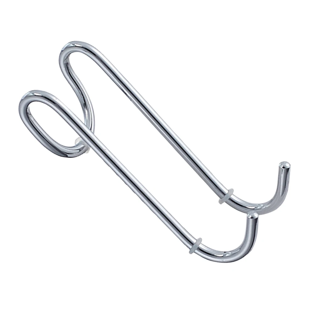 

Stainless Steel Hooks Multipurpose Door Hooks Punch Free Clothes Hanger Bathroom Towel Hook Durable Hat Umbrella Organizer