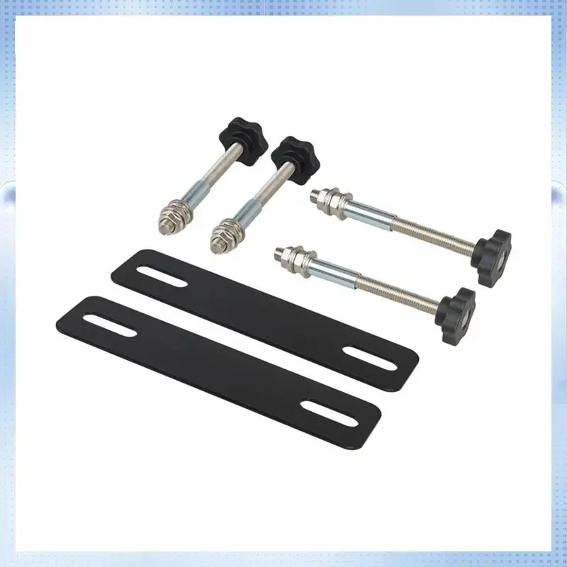 NEW-Universal Car Recovery Board Mounting Pins Base Plates Kits Easy-To-Install Escape Board Mount Safetys Traction Board